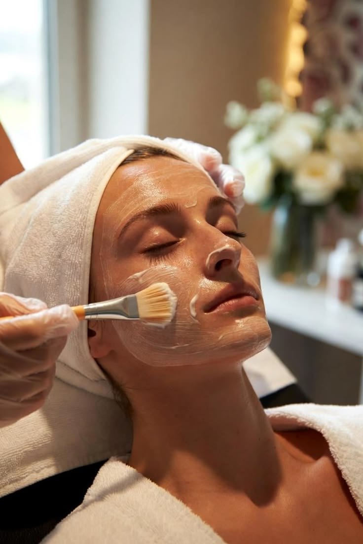 Facial treatment at MiST
